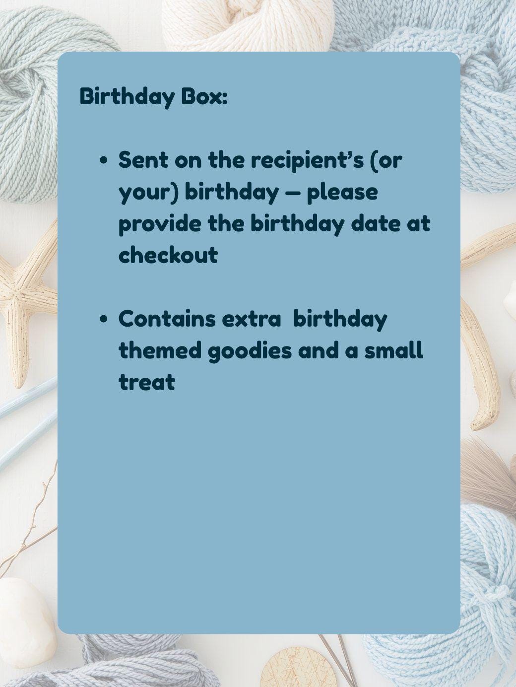 Limited Edition 12 Month Stitch Marker Subscription Box Knitting Gift Box – Stitch Markers, Stitch Stoppers & Seasonal -  Cosy -  Gift