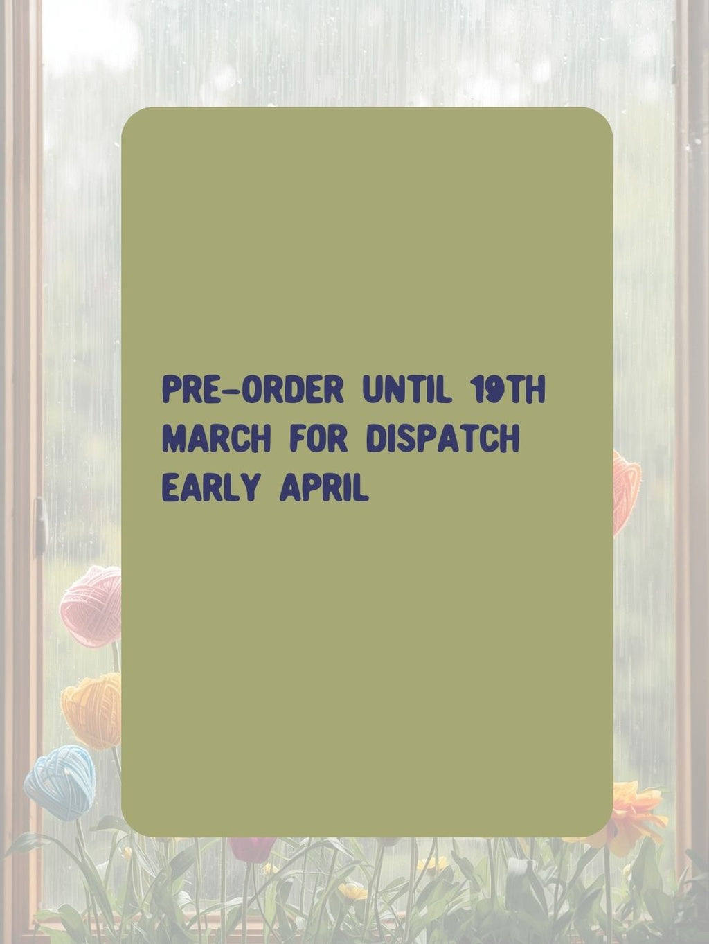 Pre-Order Limited Edition April Showers April 2026 Stitch Marker Club - Crochet and Knitting Gift Box - Stitch Stoppers - Spring