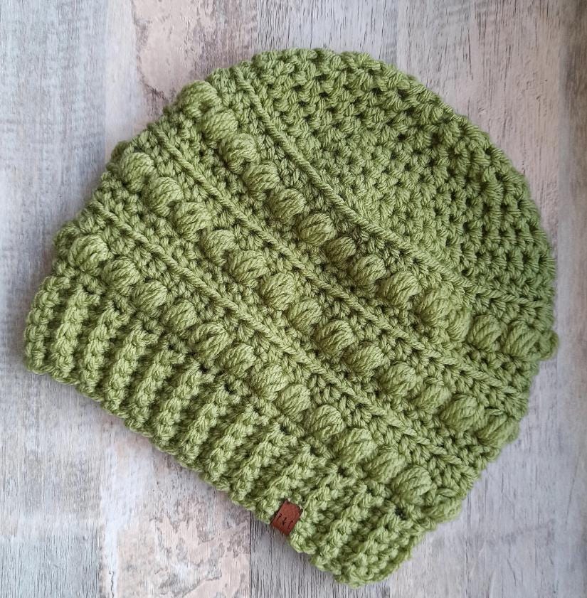 Cosy Beanie Crochet Pattern - Hat - Digital Download - PDF