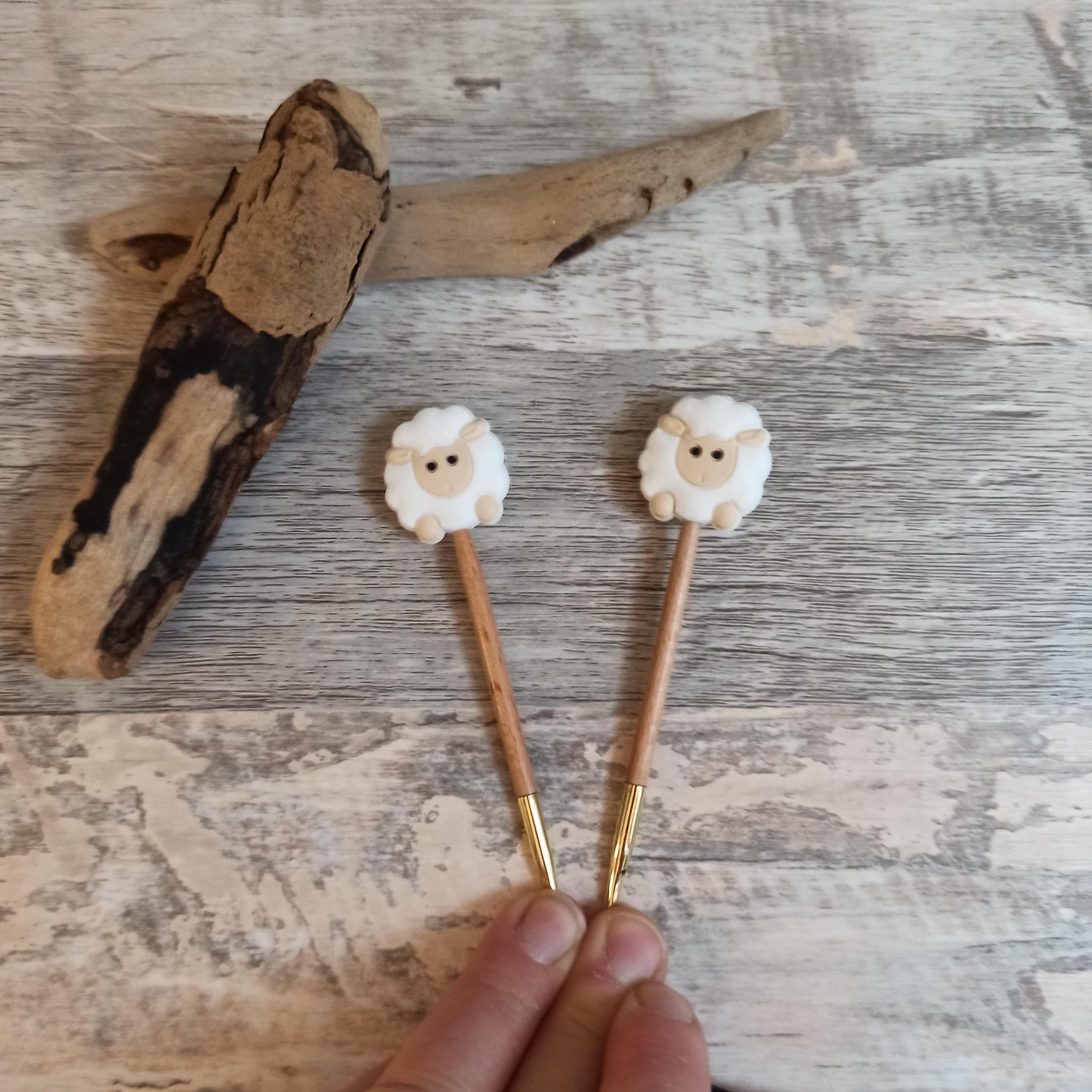 Two Little Lambs Sheep Stitch Stoppers