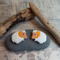 Two Little Mohair Goat Stitch Stoppers