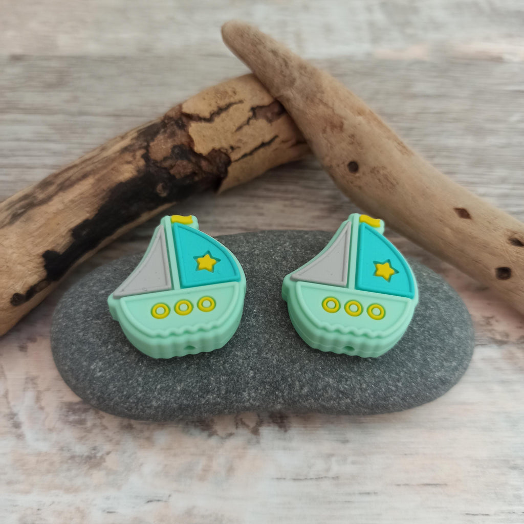 Two Little Sailing Boat Stitch Stoppers