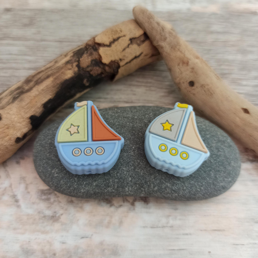 Two Little Sailing Boat Stitch Stoppers