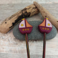 Two Little Sailing Boat Stitch Stoppers