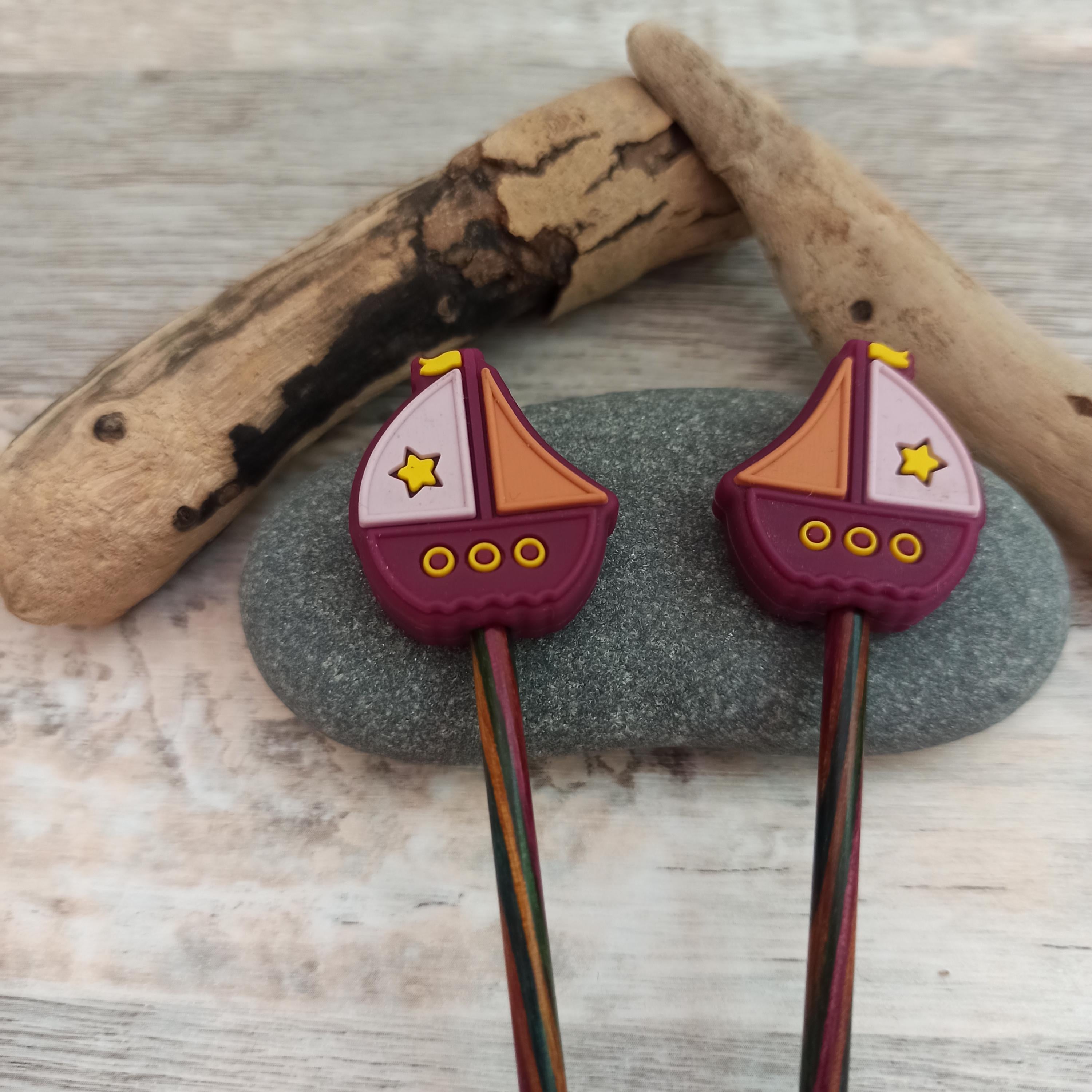 Two Little Sailing Boat Stitch Stoppers