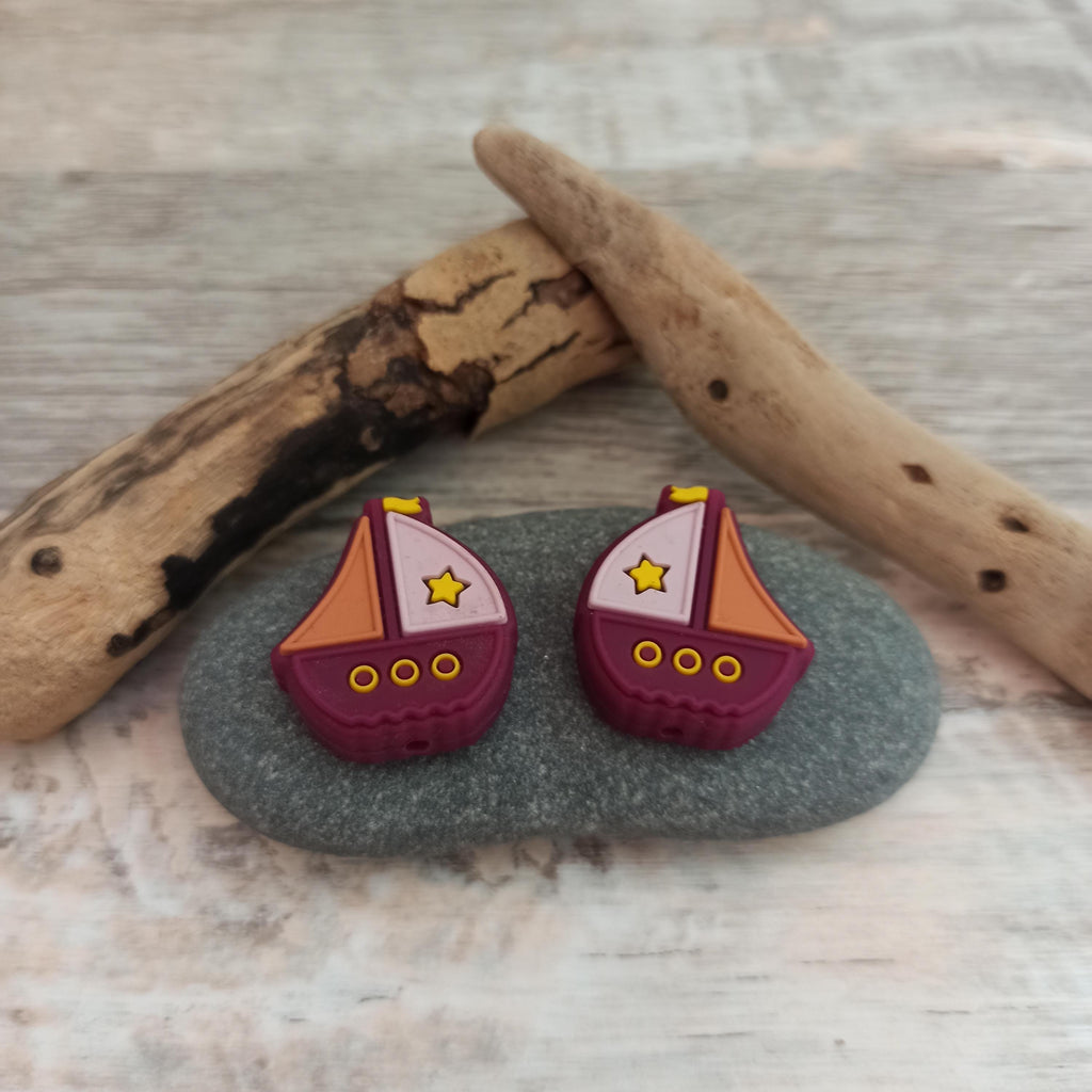 Two Little Sailing Boat Stitch Stoppers