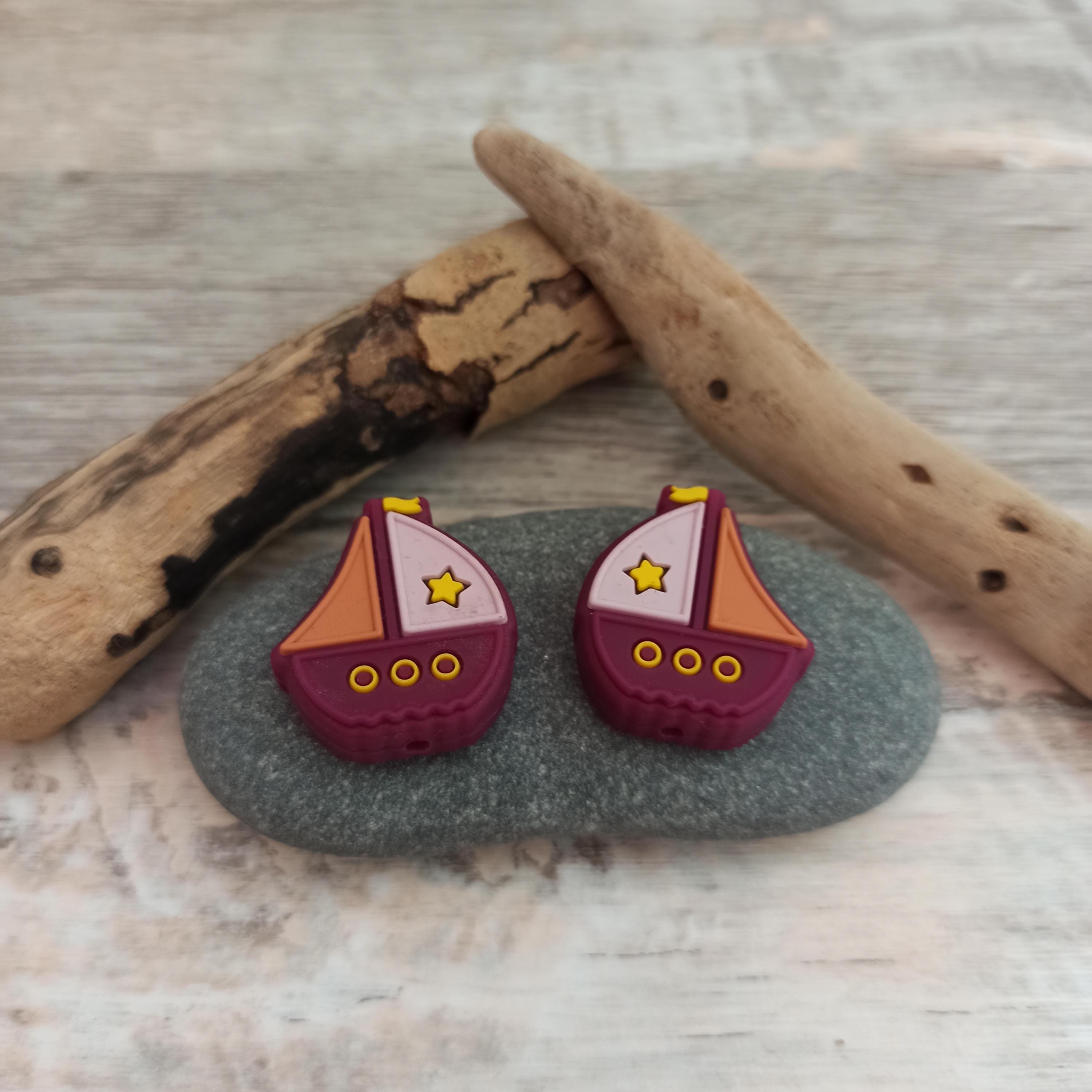 Two Little Sailing Boat Stitch Stoppers