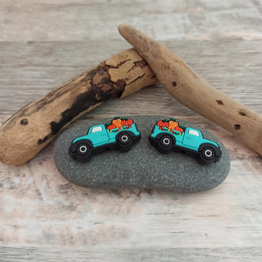 Autumn Pumpkin Truck Stitch Stoppers
