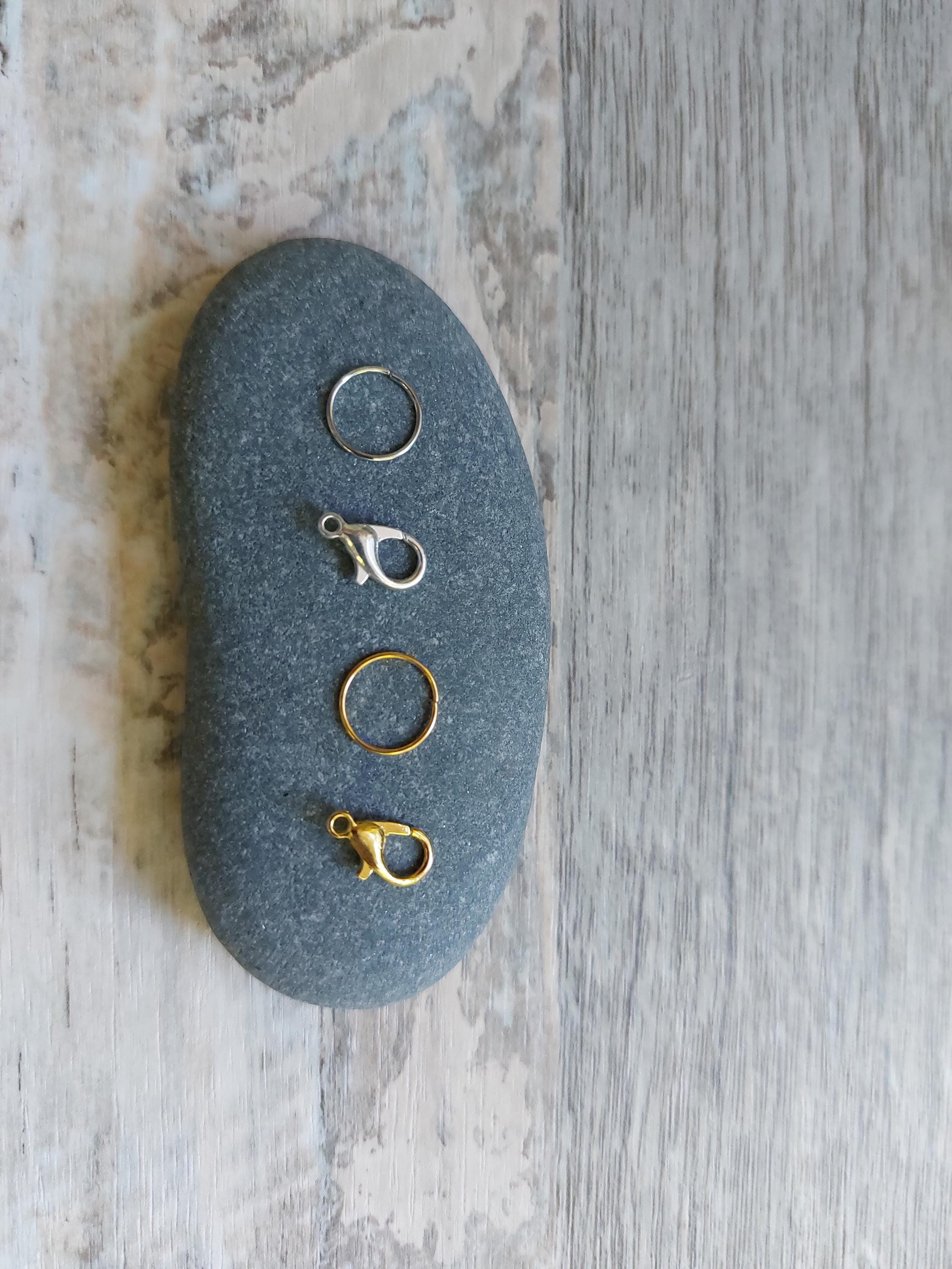 Collection of 3 Paw Print Stitch Markers for Knitting & Crochet | Cat, Dog, or Bear | Project Keeper Set | Knitting Notions | Yarn Accessory
