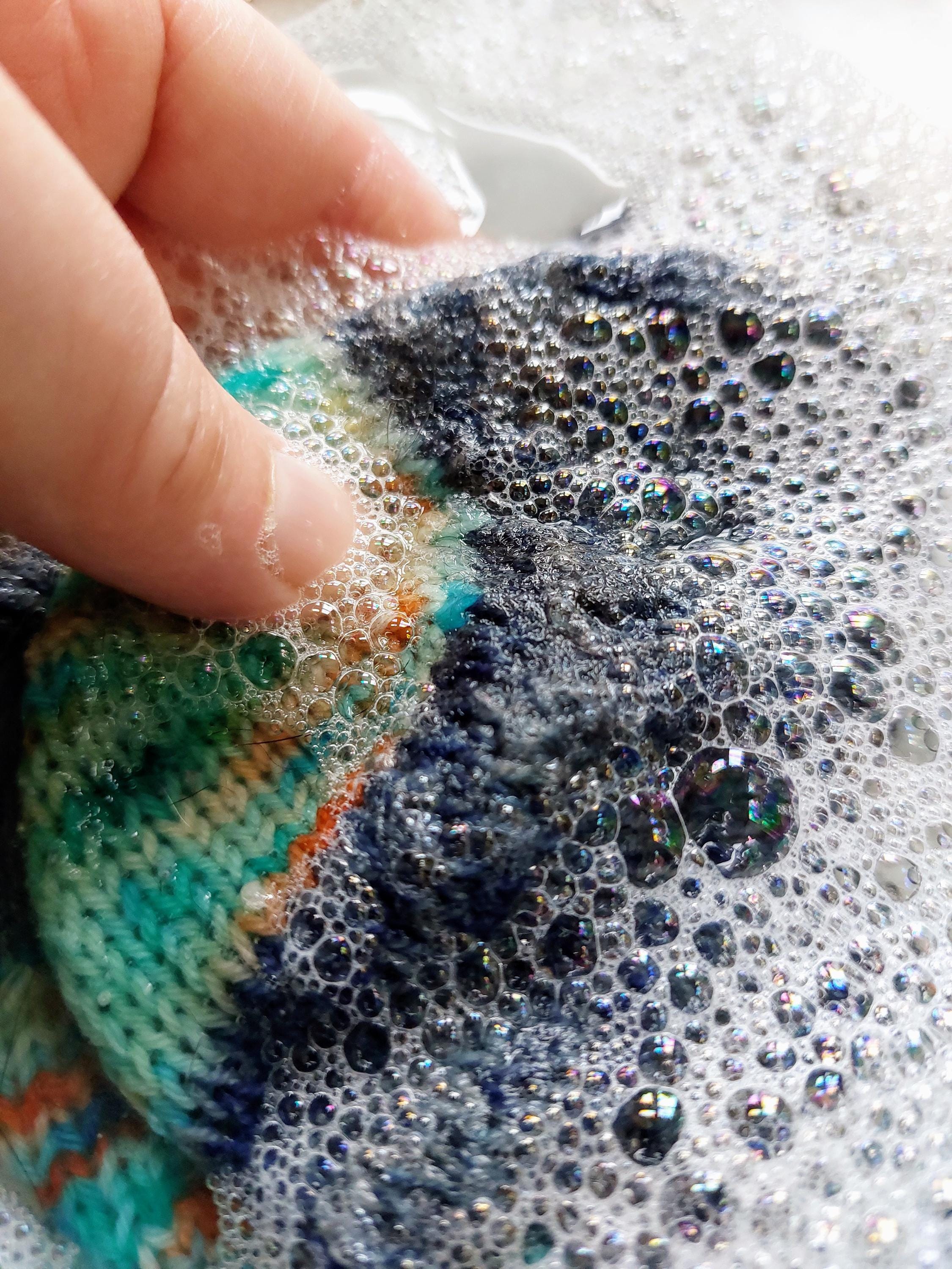 Lavender Wool Wash Sachet