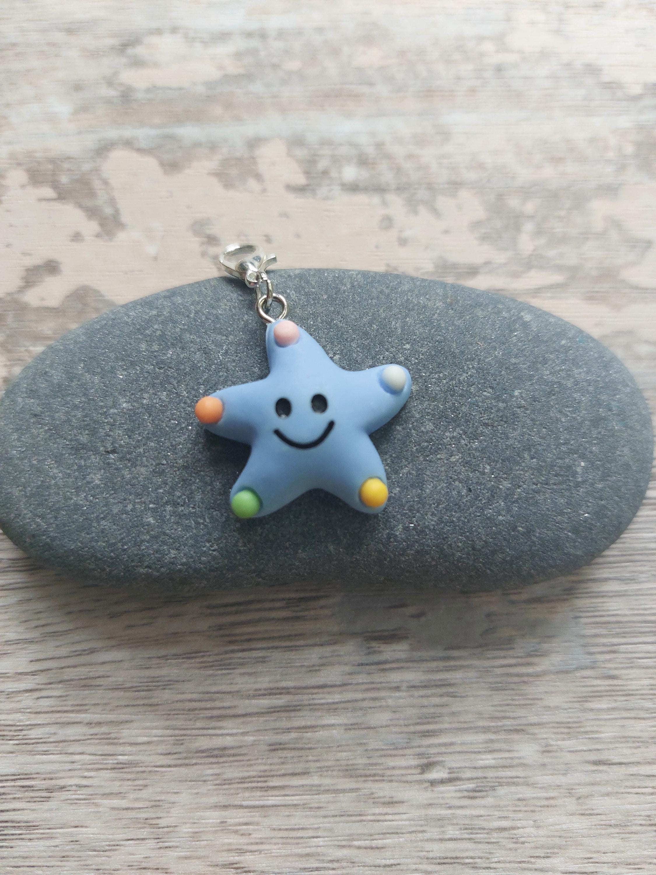 Happy Starfish Stitch Marker