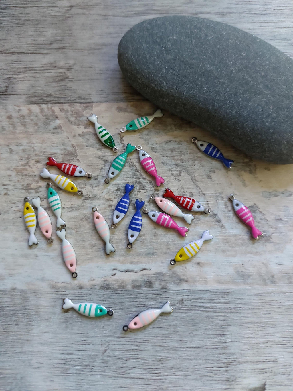 6 Sardine Stitch Markers