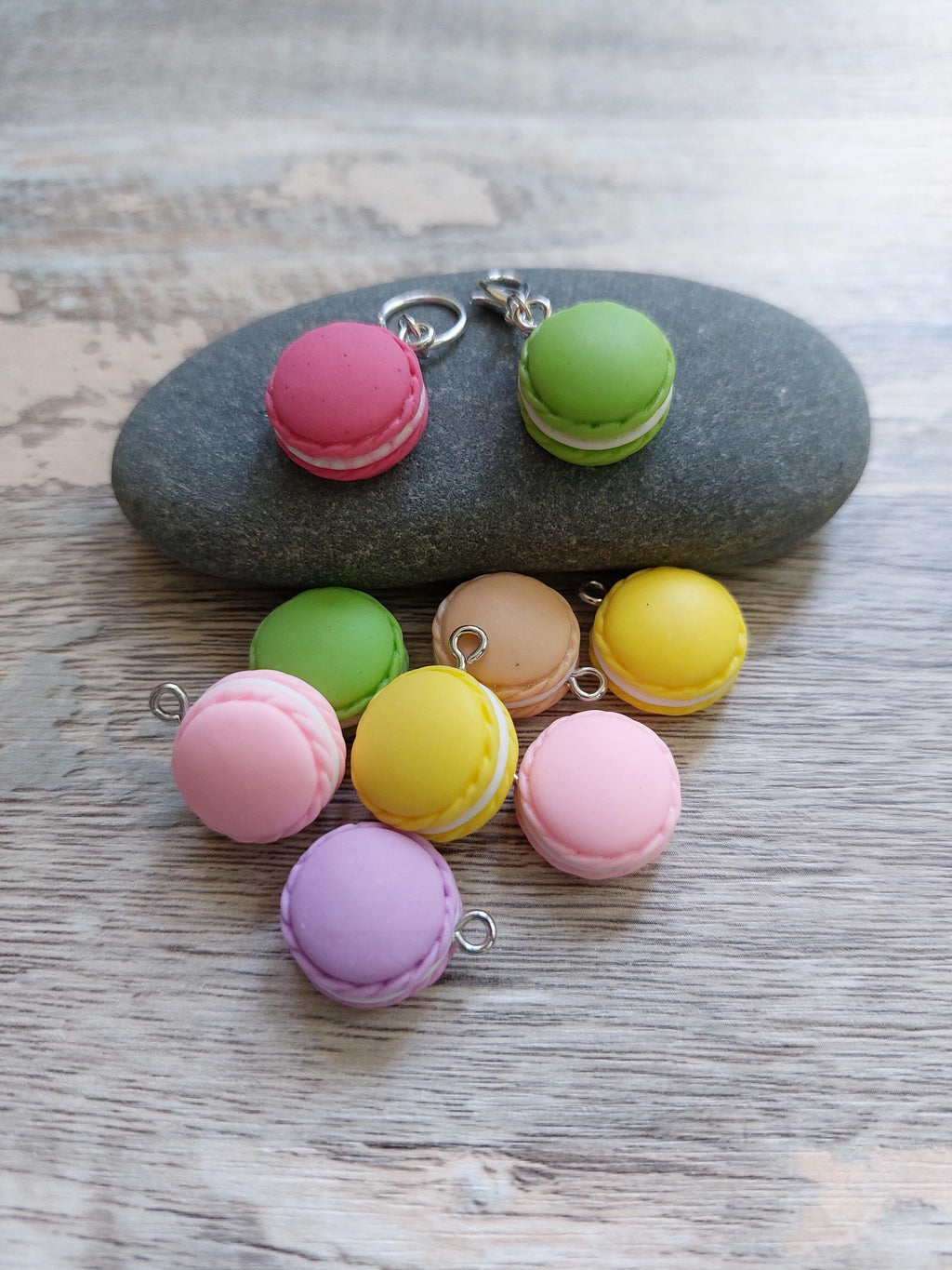 Mini Macaron Patisserie Stitch Marker