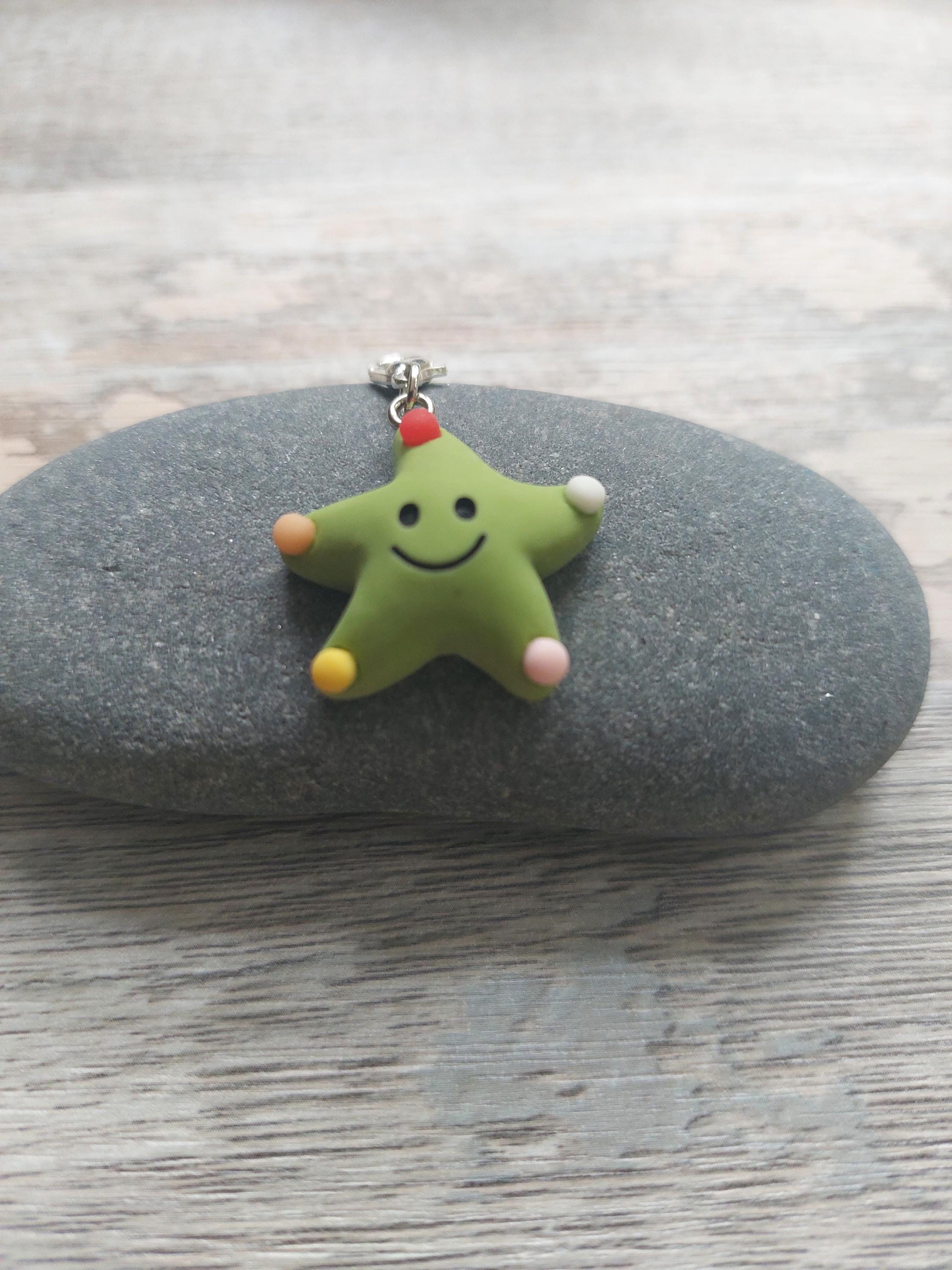Happy Starfish Stitch Marker