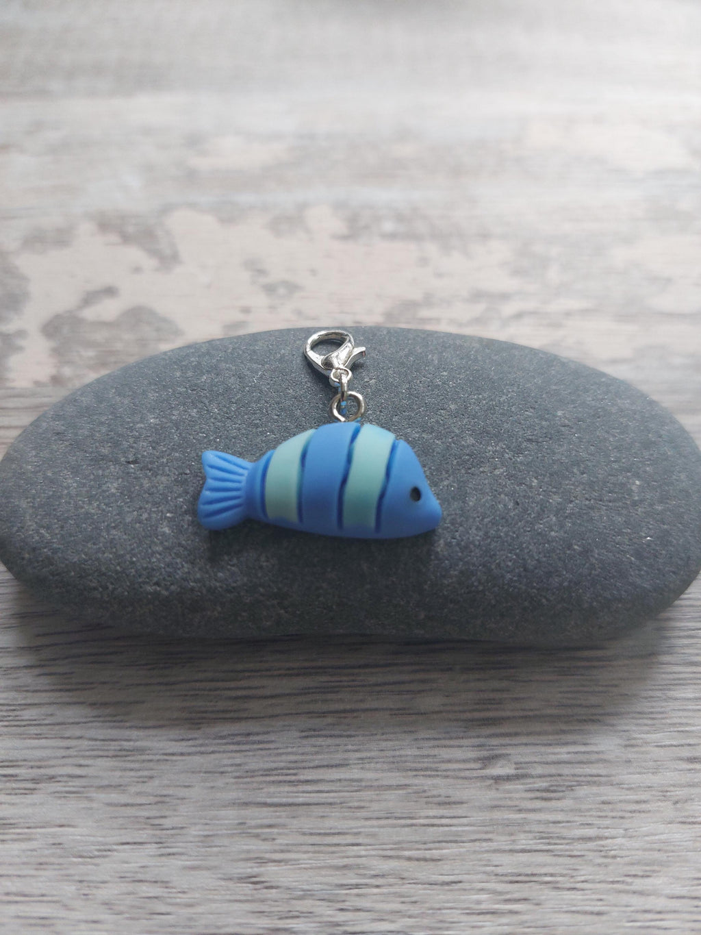 Blue Clownfish Stitch Marker