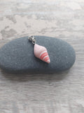 Pink Conch Shell Stitch Marker