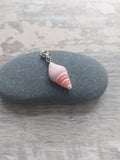 Pink Conch Shell Stitch Marker for Knitting & Crochet | Coastal Ocean Project Keeper | Cute Beachy Yarn Lover Gift