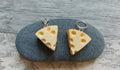 Edam Cheese Stitch Marker for Knitting & Crochet | Fun Food Project Keeper | Knitting Notion | Yarn Accessory | Progress Keeper