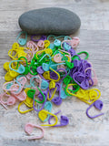 Pack of 10 Pastel Stitch Markers in Random Colours