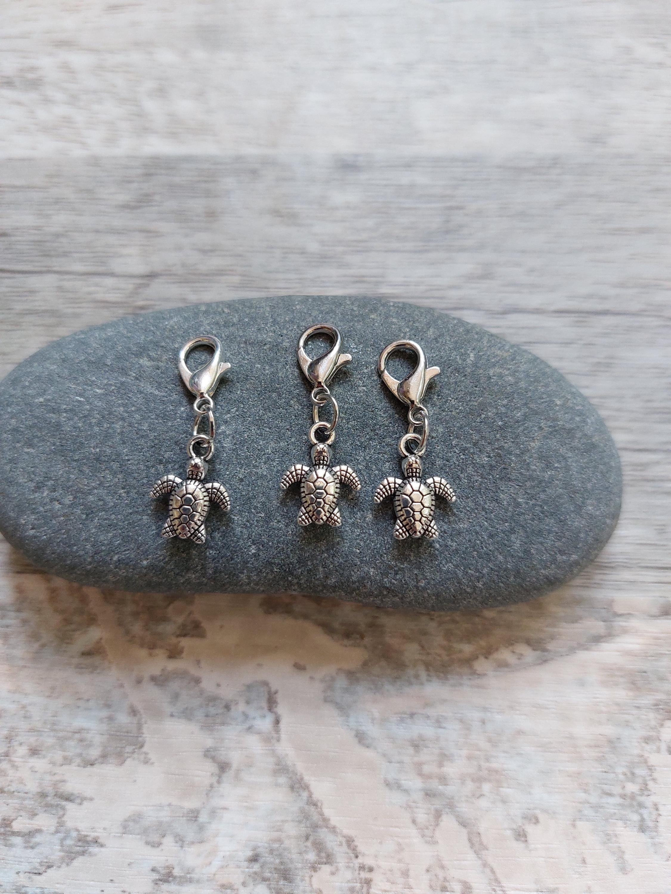 Collection of 3 Turtle Stitch Markers