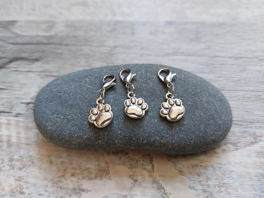 Collection of 3 paw print stitch makers