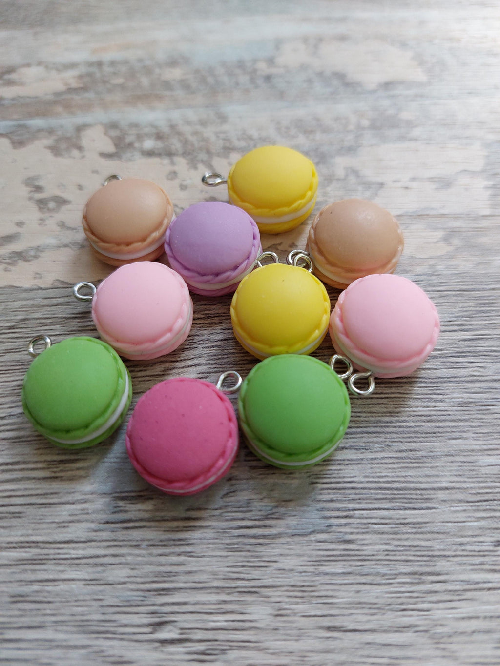 Mini Macaron Patisserie Stitch Marker