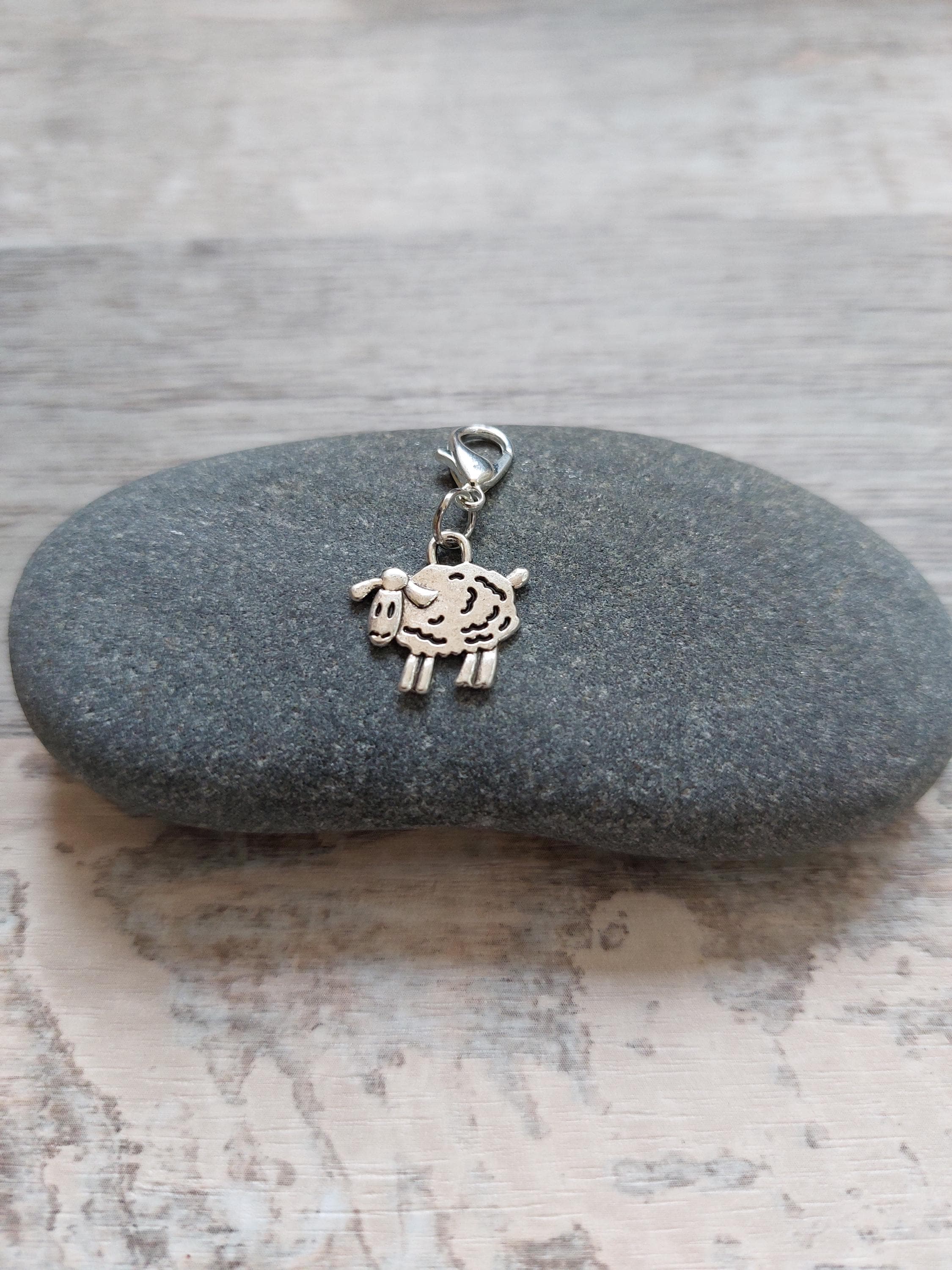 Cheeky Welsh Sheep Stitch Marker