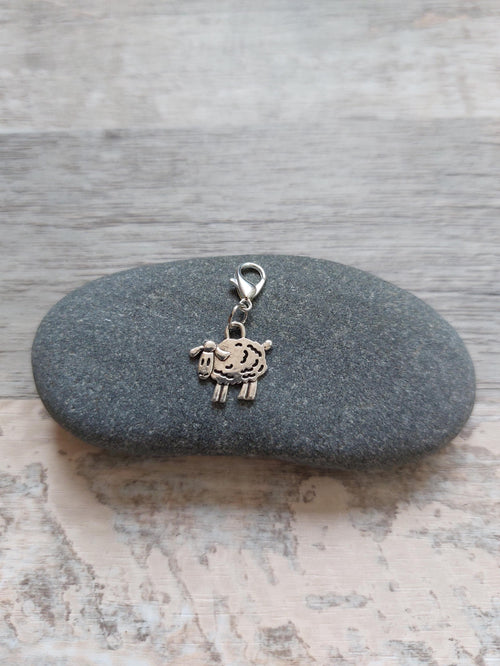 Cheeky Welsh Sheep Stitch Marker