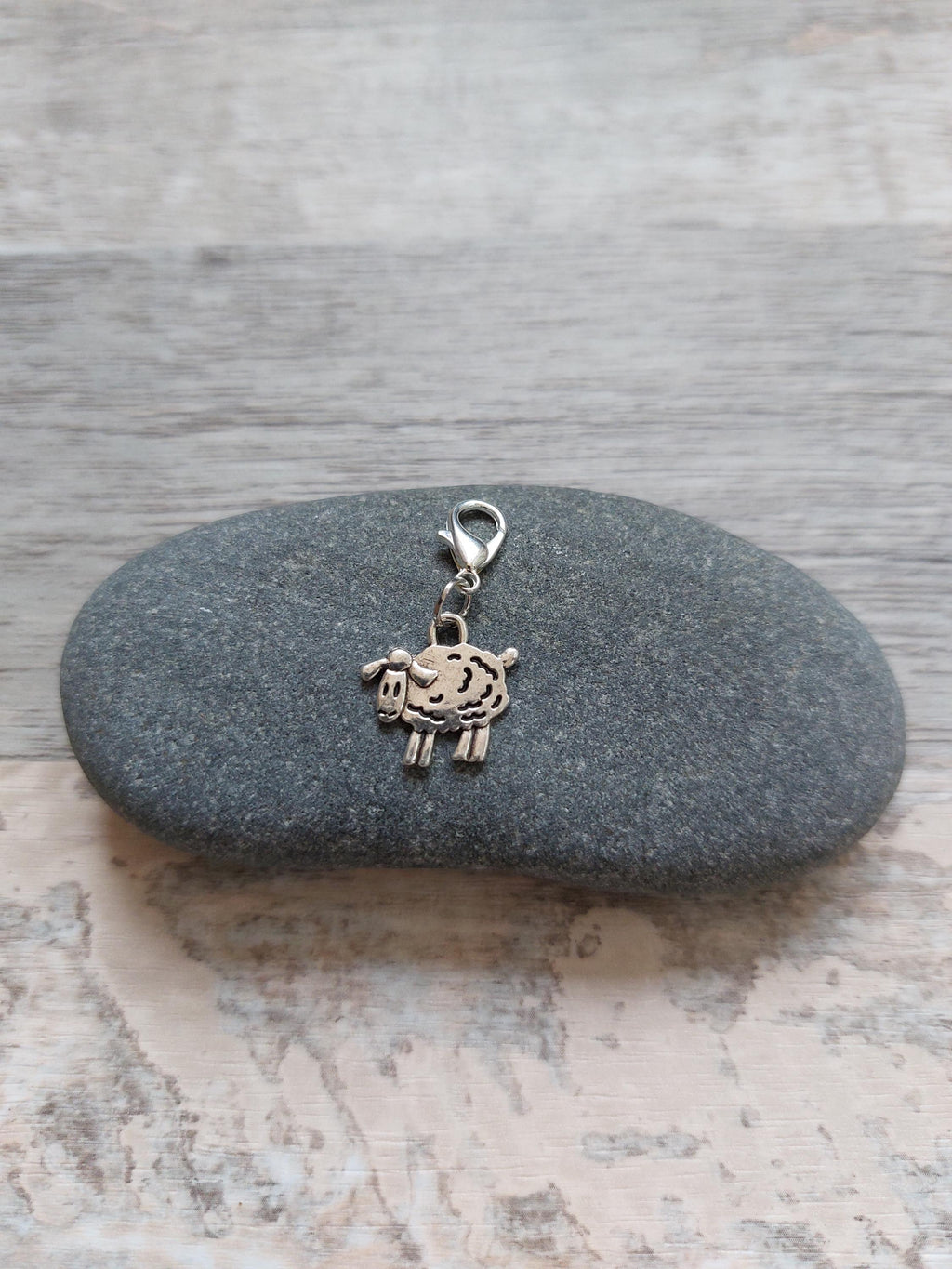 Cheeky Welsh Sheep Stitch Marker for Knitting & Crochet | Fun Project Keeper | Yarn Accessories
