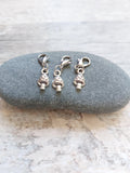 Collection of 3 Mini Mushroom Toadstool Stitch Markers for Knitting & Crochet | Woodland Project Keeper Set | Knitting Notions