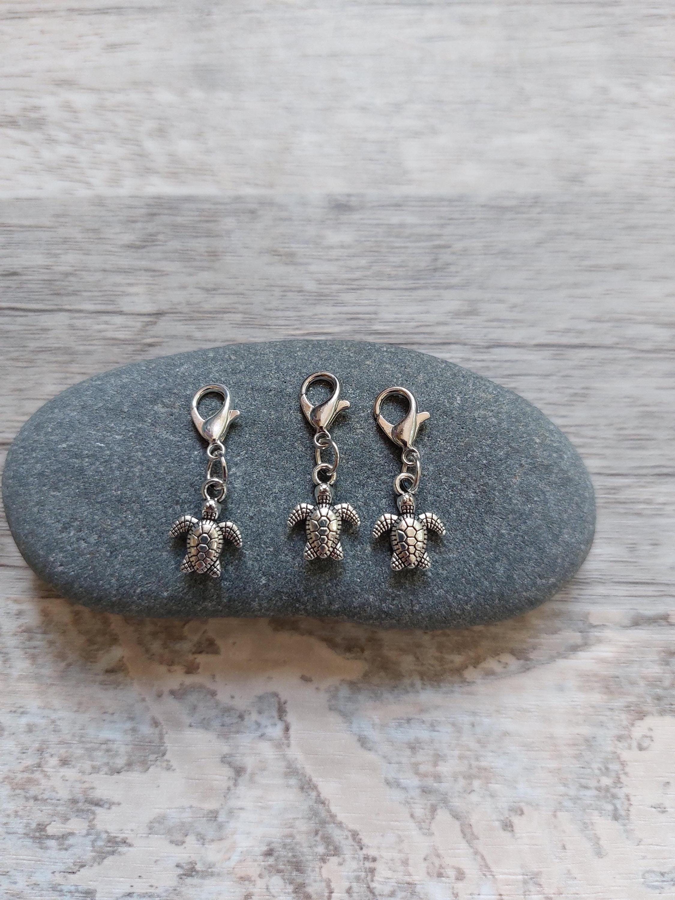 Collection of 3 Turtle Stitch Markers