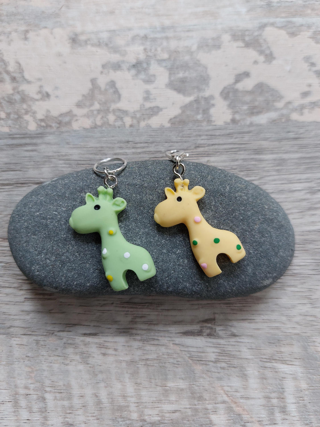 Resin Giraffe Stitch Marker