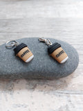 Small Resin Coffee Mug Stitch Marker