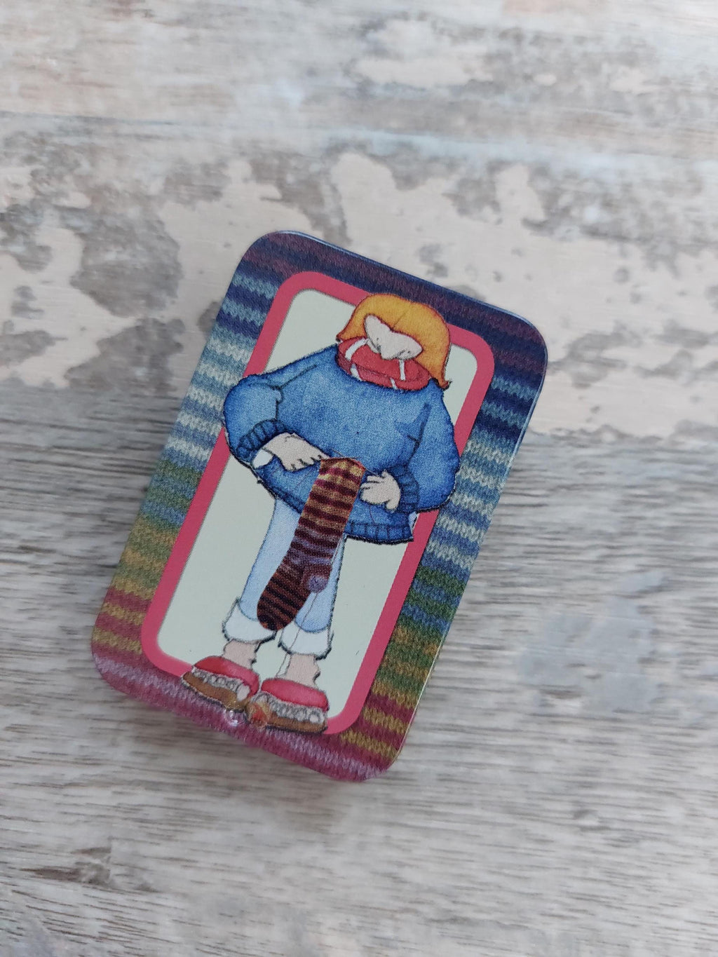 Sock Knitters Pocket Mini Tin by Emma Ball