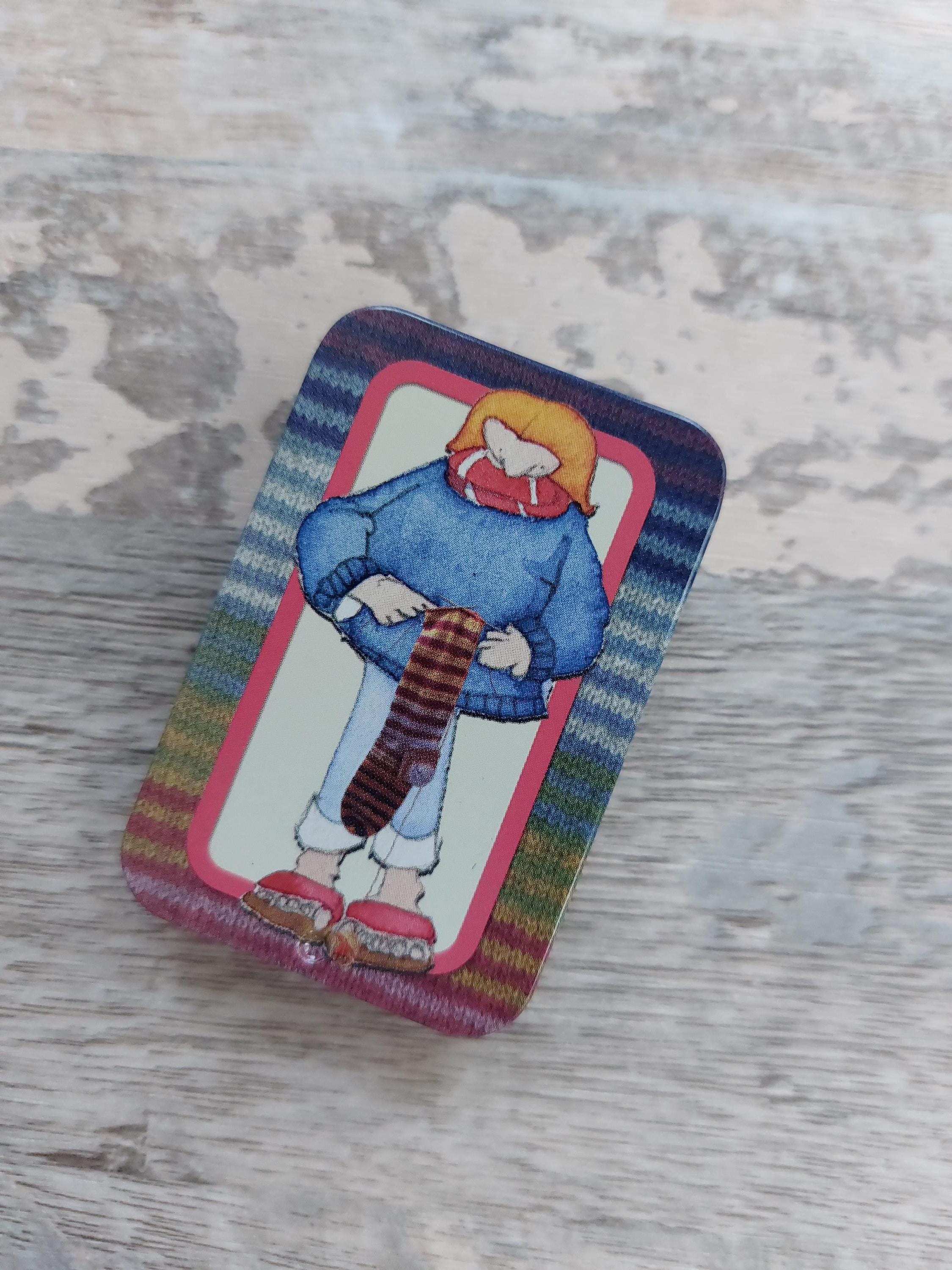Sock Knitters Pocket Mini Tin by Emma Ball