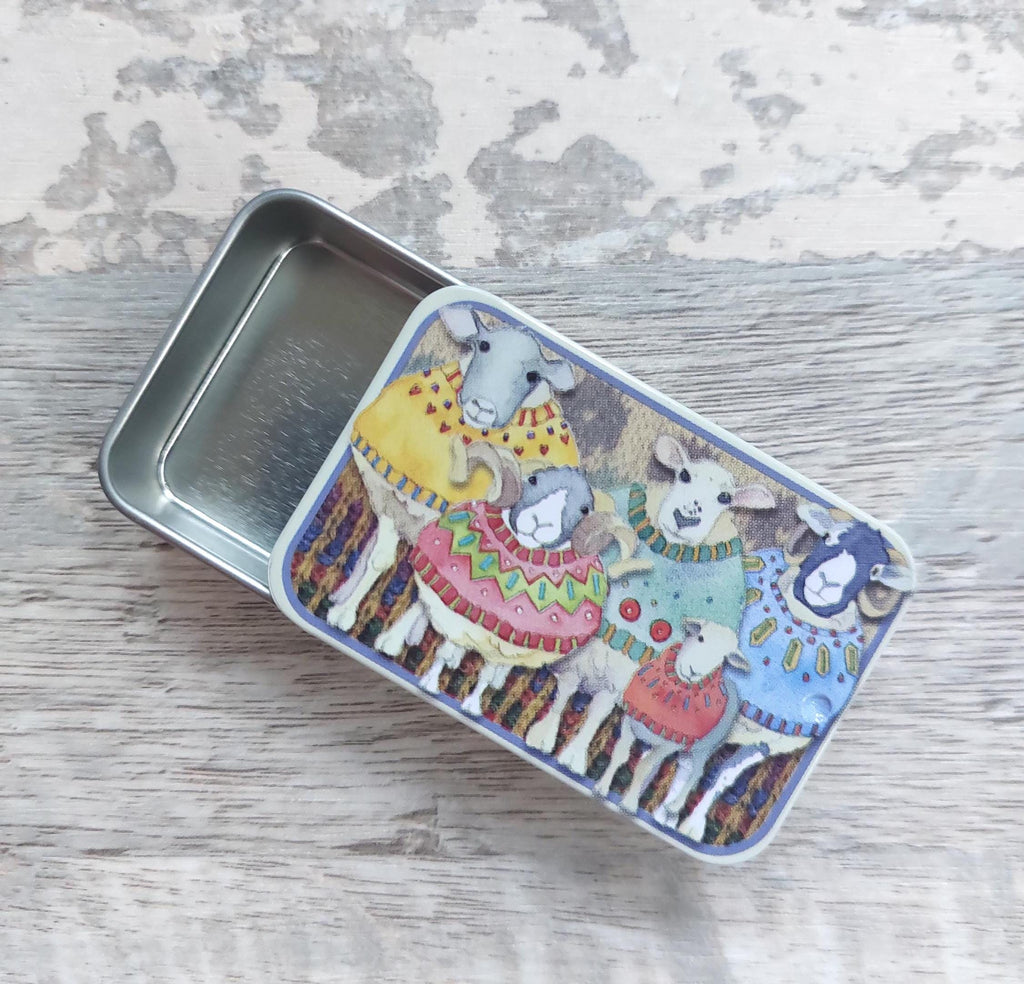 Sheep in Jumpers Pocket Tin by Emma Ball