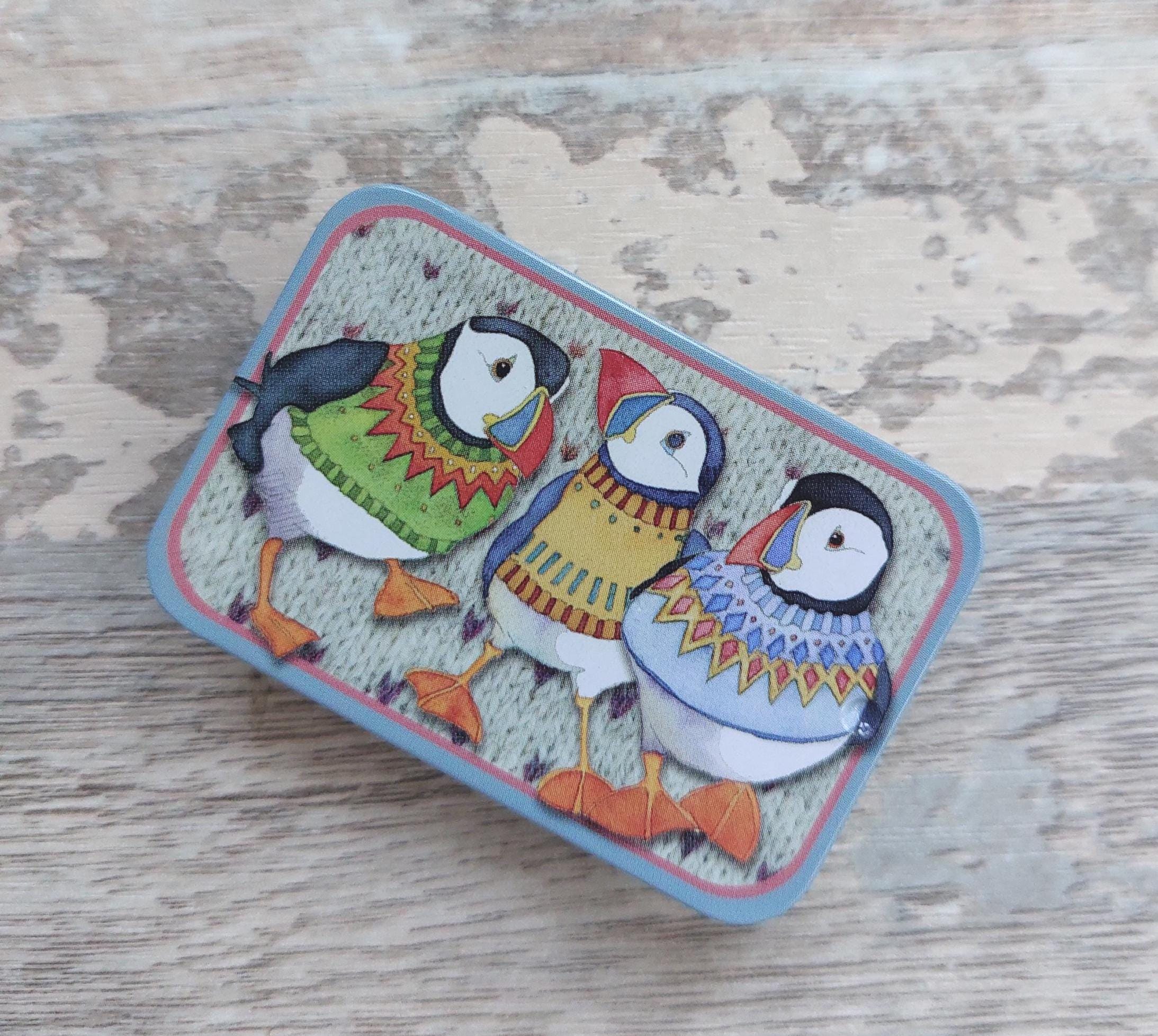 Puffin Pocket Mini Tin by Emma Ball