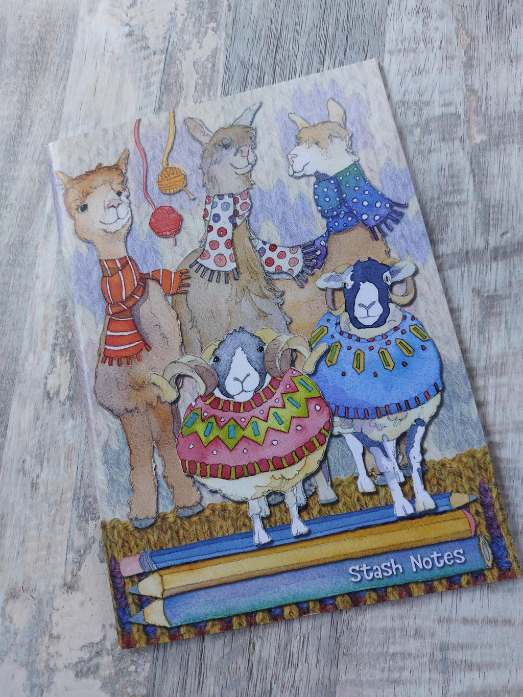 Stash Notes Book by Emma Ball  Knitting & Crochet Journal