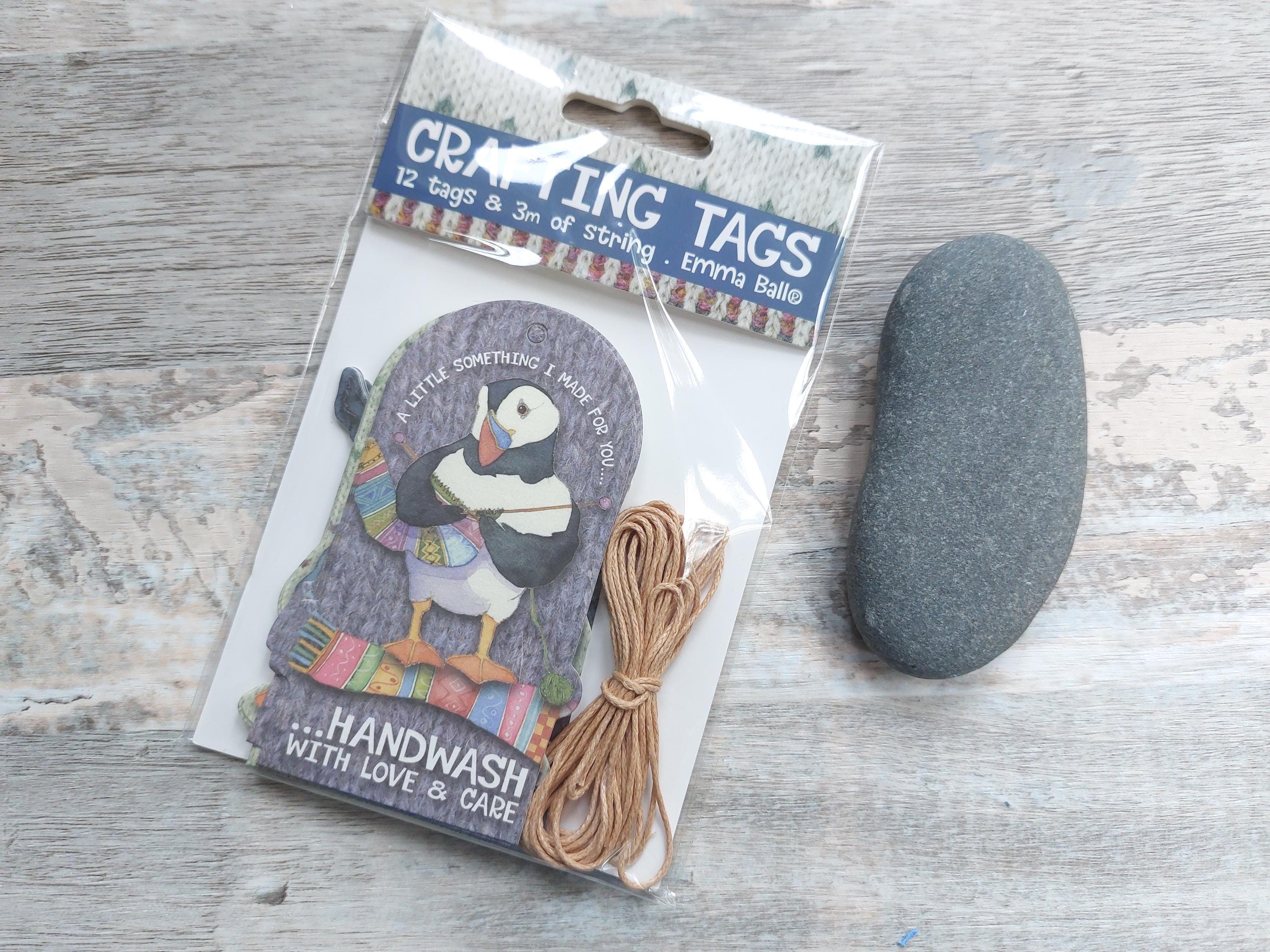 Woolly Puffins Crafting Tags by Emma Ball