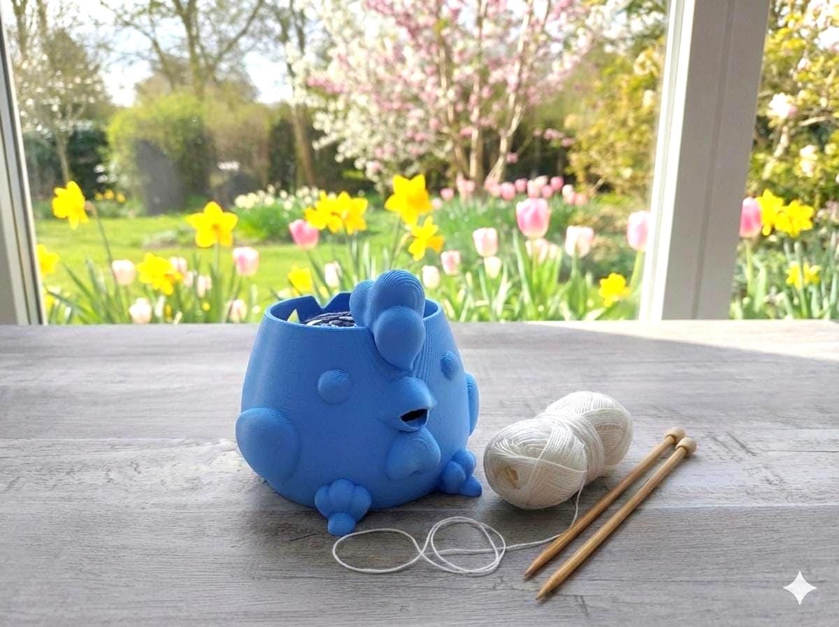 Chicken Yarn Bowl