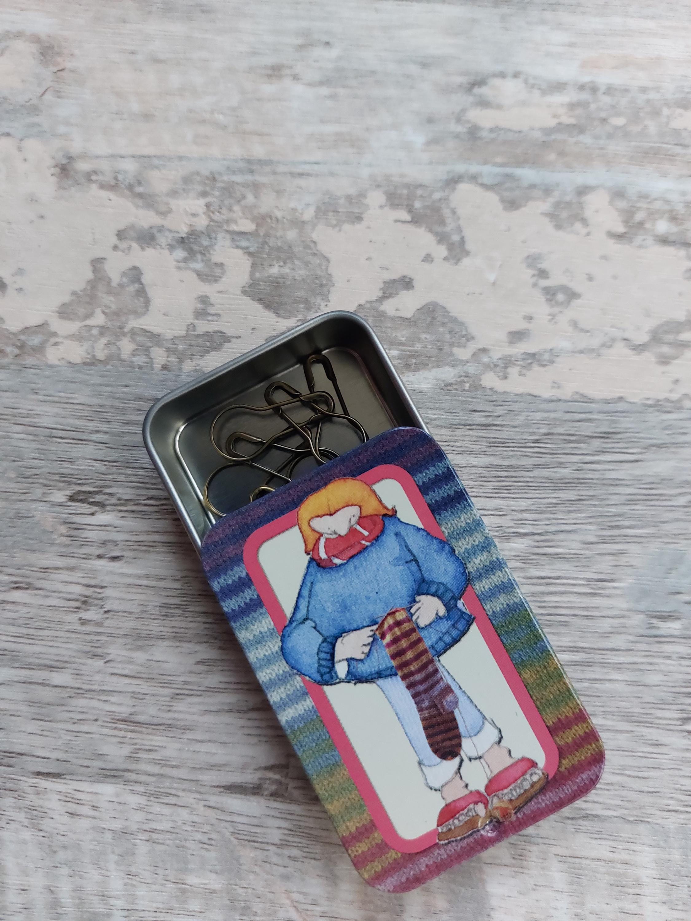 Sock Knitters Pocket Mini Tin by Emma Ball