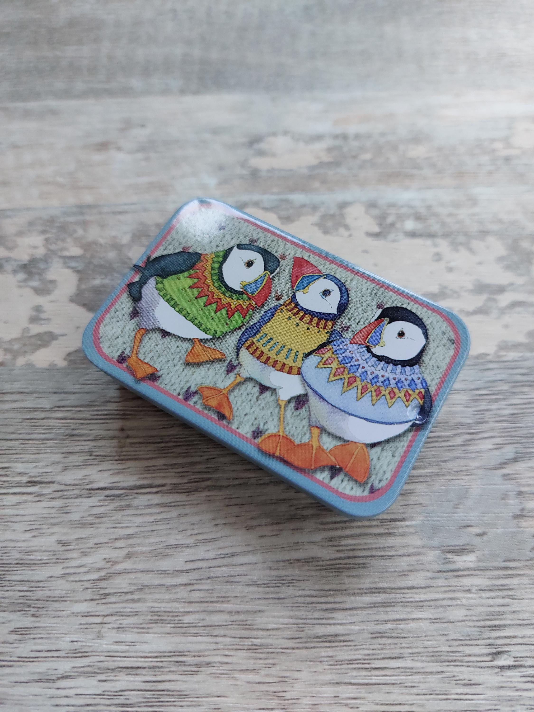 Puffin Pocket Mini Tin by Emma Ball