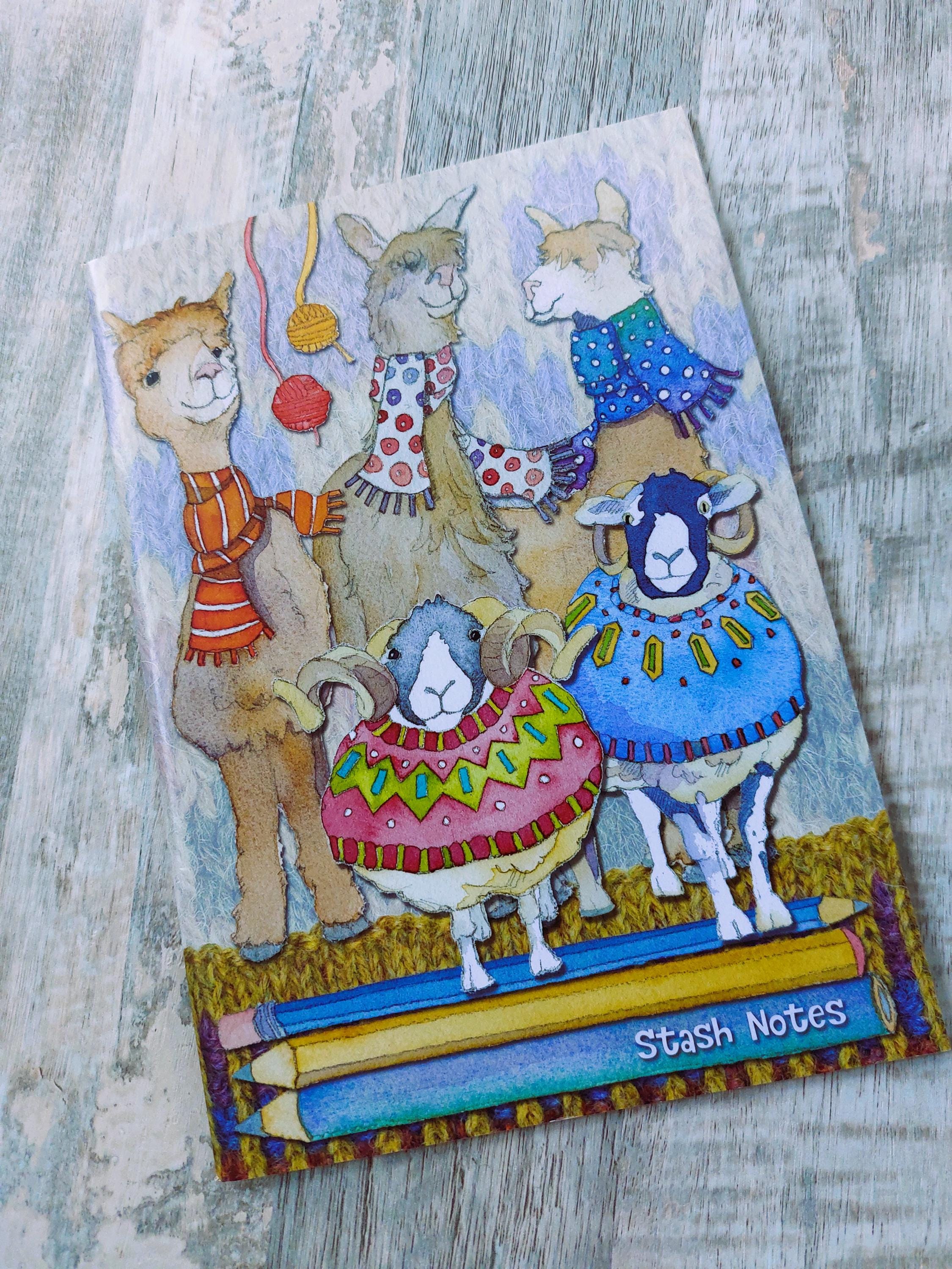 Stash Notes Book by Emma Ball  Knitting & Crochet Journal