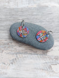 M1R & M1L Round Metal Stitch Markers by Emma Ball