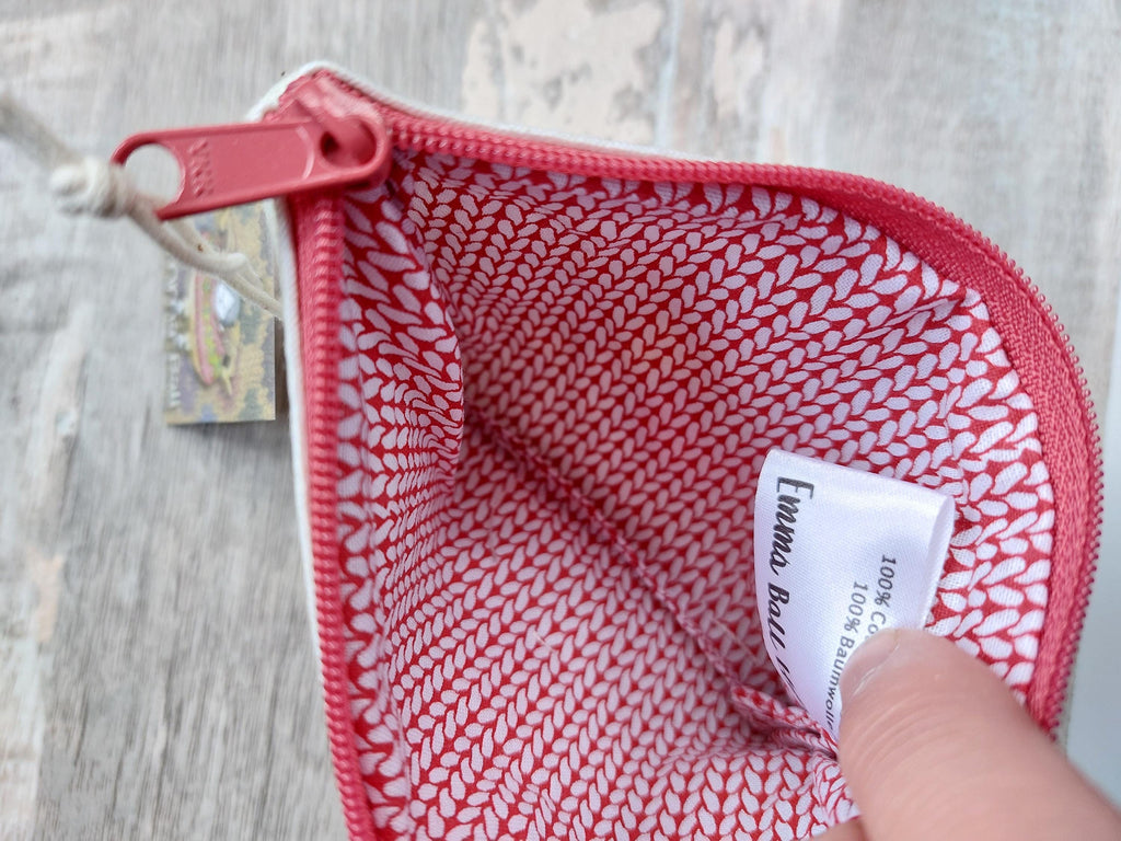 Sheep in Sweaters Small Notions Purse by Emma Ball