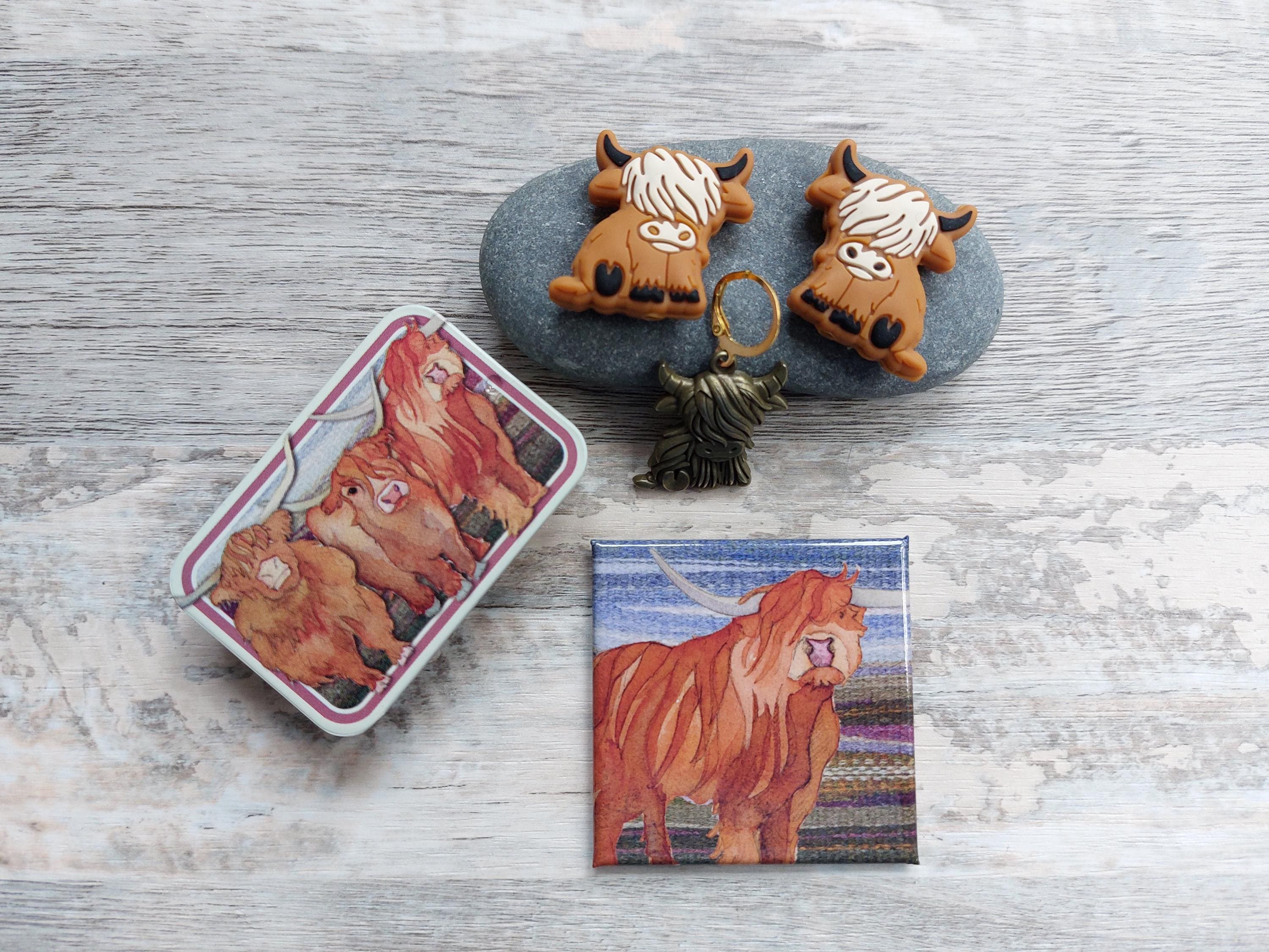 Highland Cow Notions Gift Box