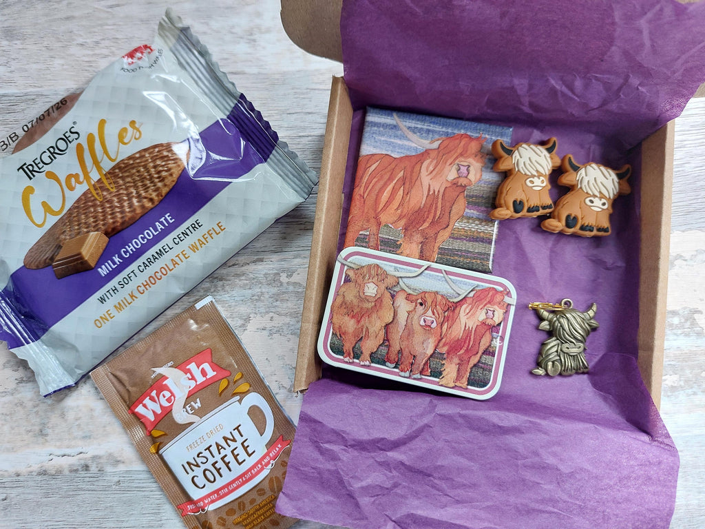 Highland Cow Notions Gift Box