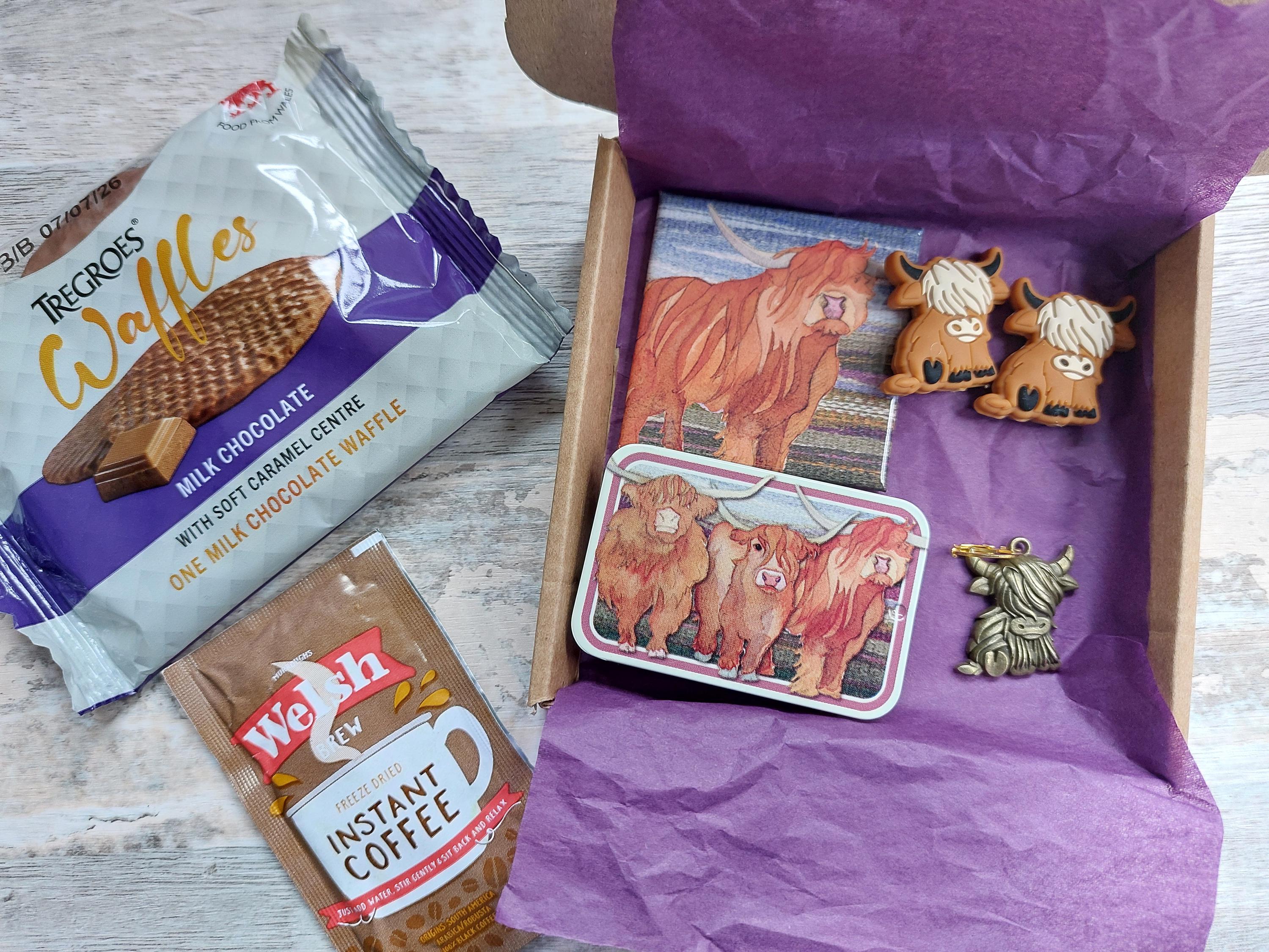 Highland Cow Notions Gift Box