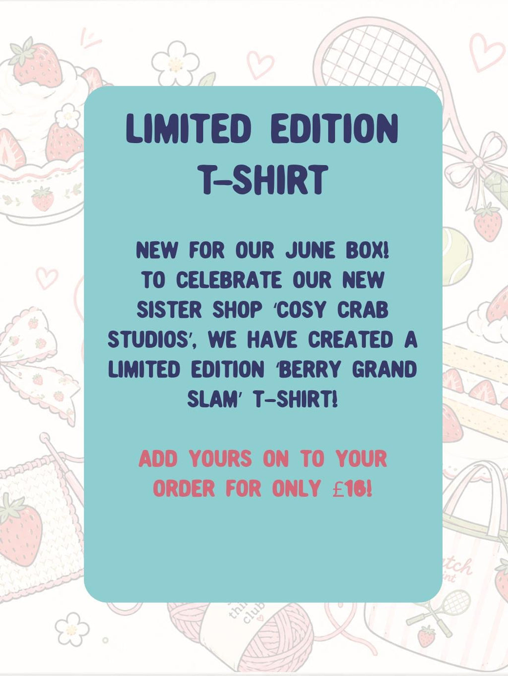 Pre-Order Berry Grand Slam July Stitch Marker Club Box 2026– Crochet Knitting Gift (Limited Edition)