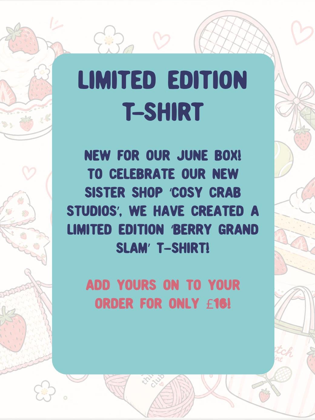 Pre-Order Berry Grand Slam July Stitch Marker Club Box 2026– Crochet Knitting Gift (Limited Edition)
